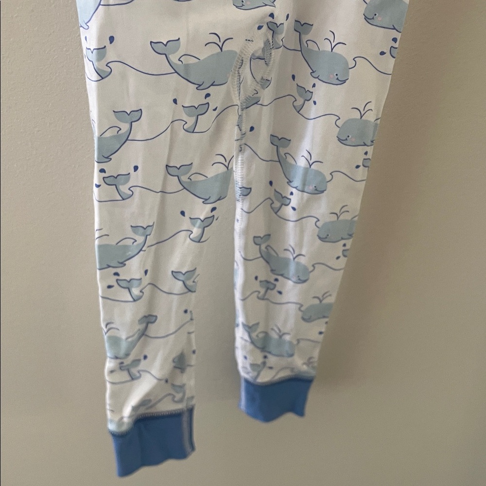Blue Whale Print Footless Pajama One-Piece TBBC NWT size 3T boy or girl - Picture 4 of 4